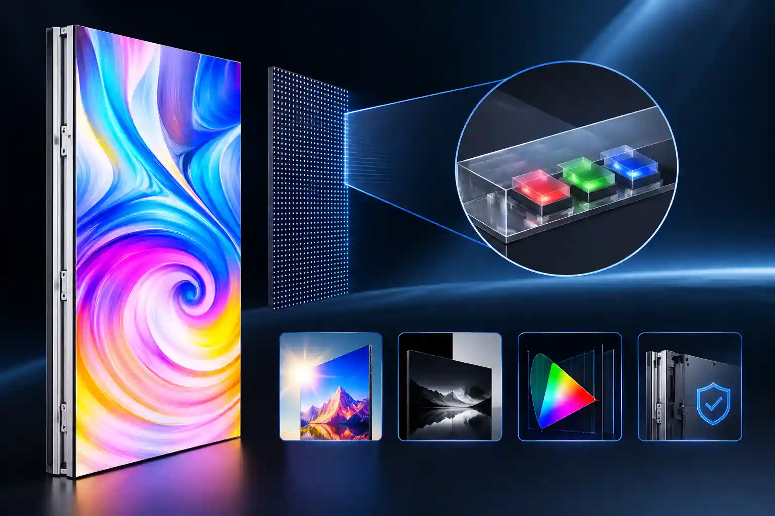 Advanced MIP Packaging Technology LED Display