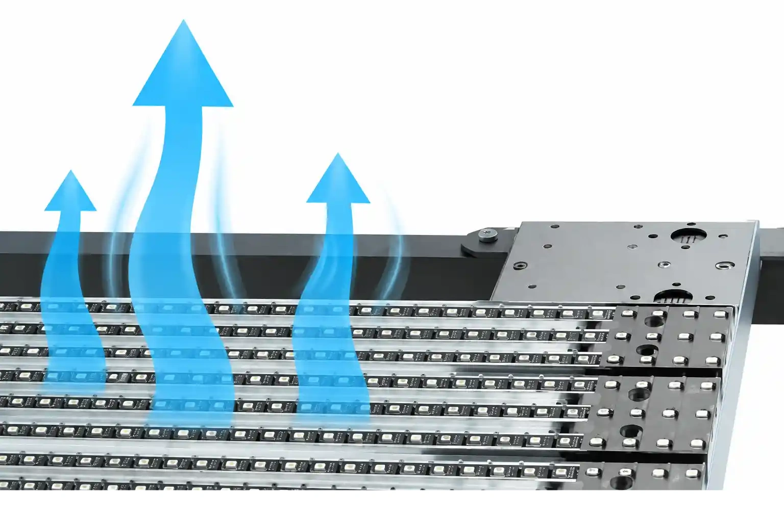 Efficient Heat Dissipation Transparent LED Display