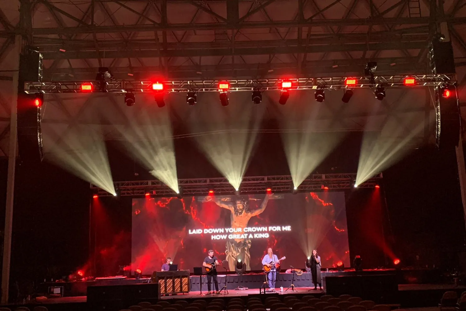 2K&4K Resolution 3.91 Pixel Pitch LED Display Board Project for Church