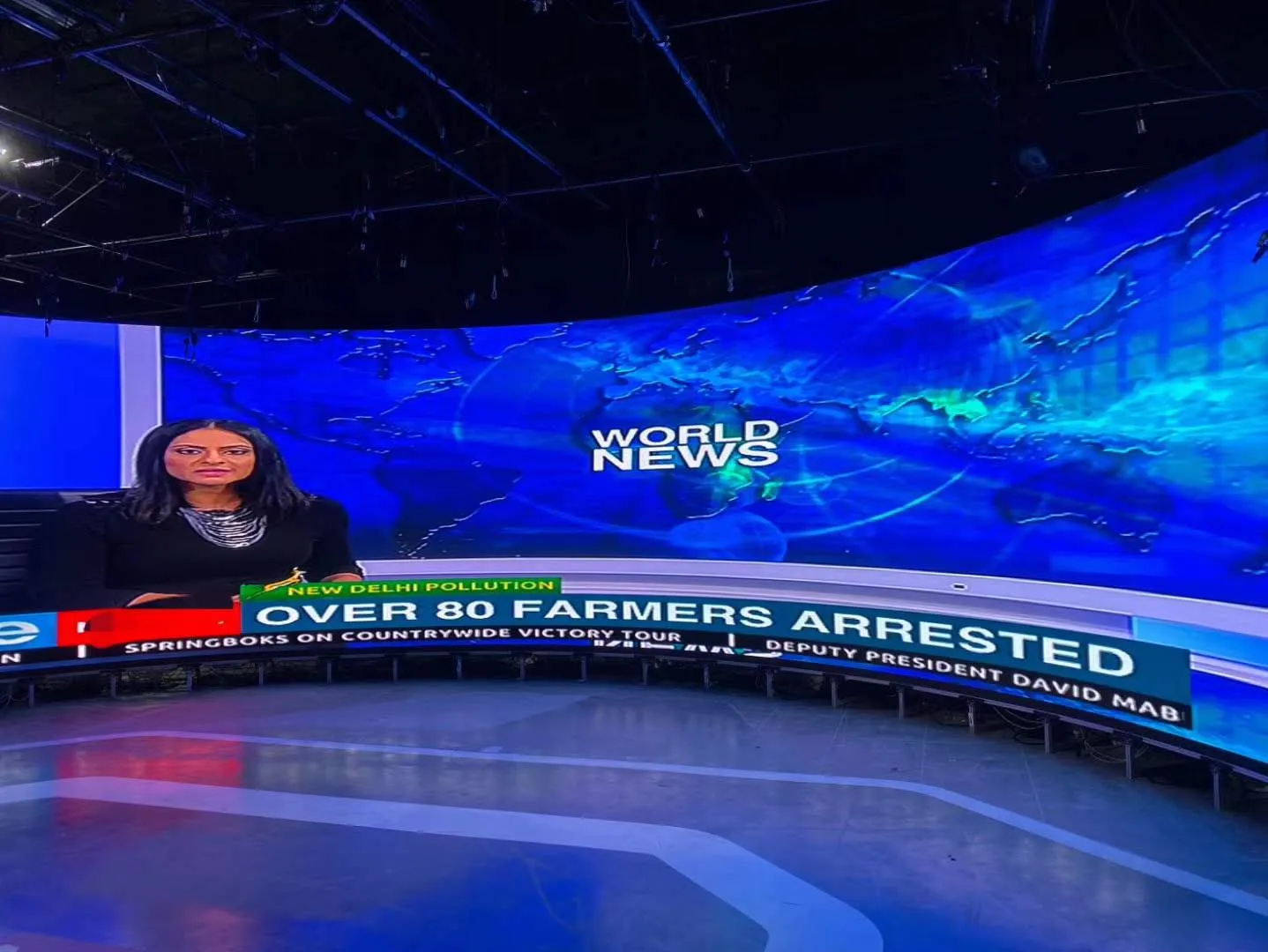 Broadcasting LED Screen Project