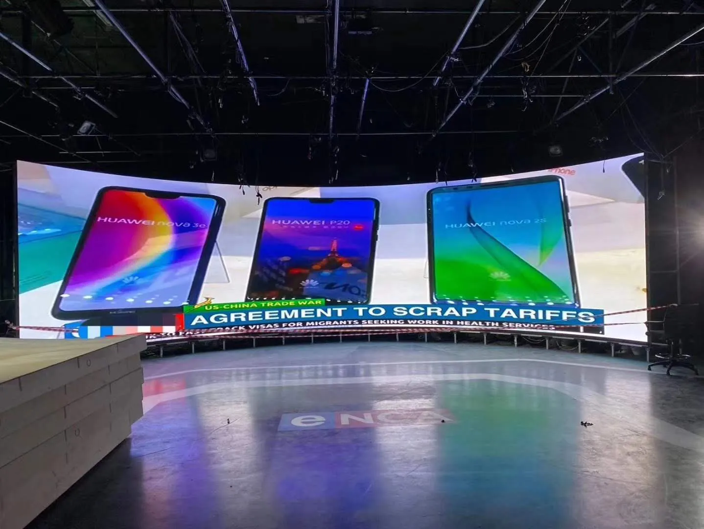 Broadcasting LED Screen Project