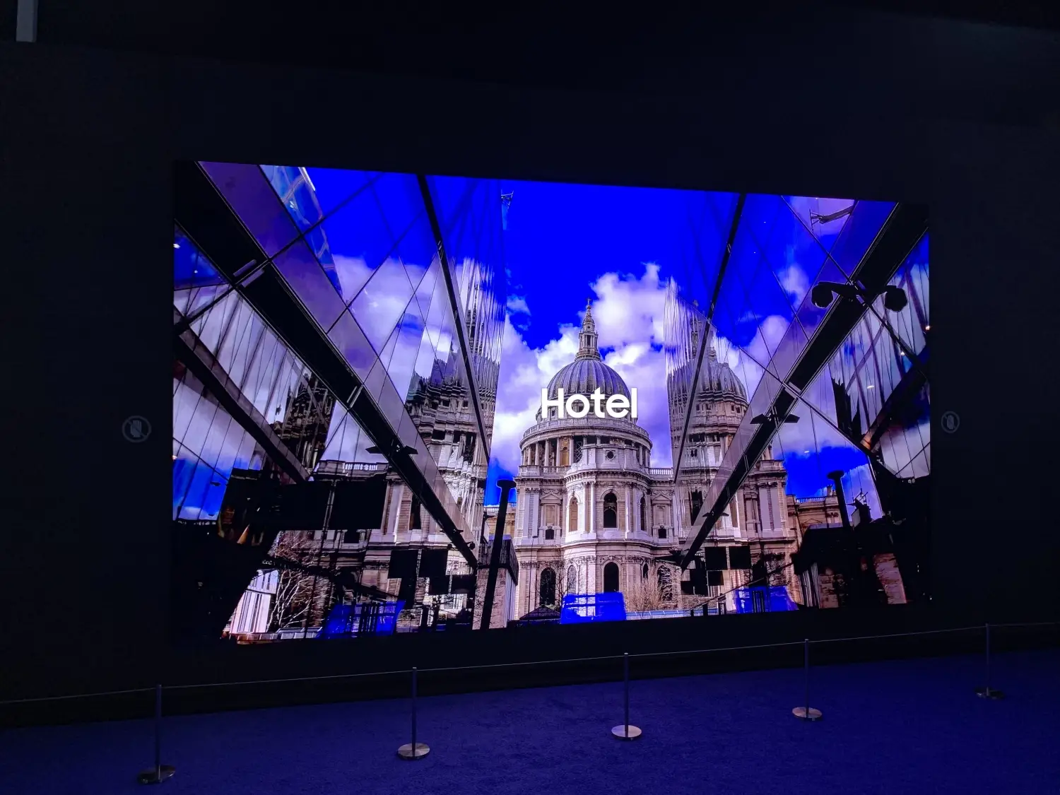 0.9mm Pixel Pitch LED Display Board Project for TV Station
