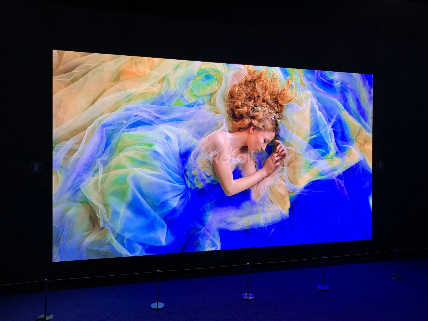 0.9mm Pixel Pitch LED Display Board Project for TV Station