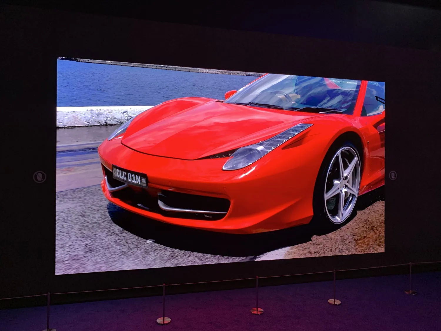 0.9mm Pixel Pitch LED Display Board Project for TV Station
