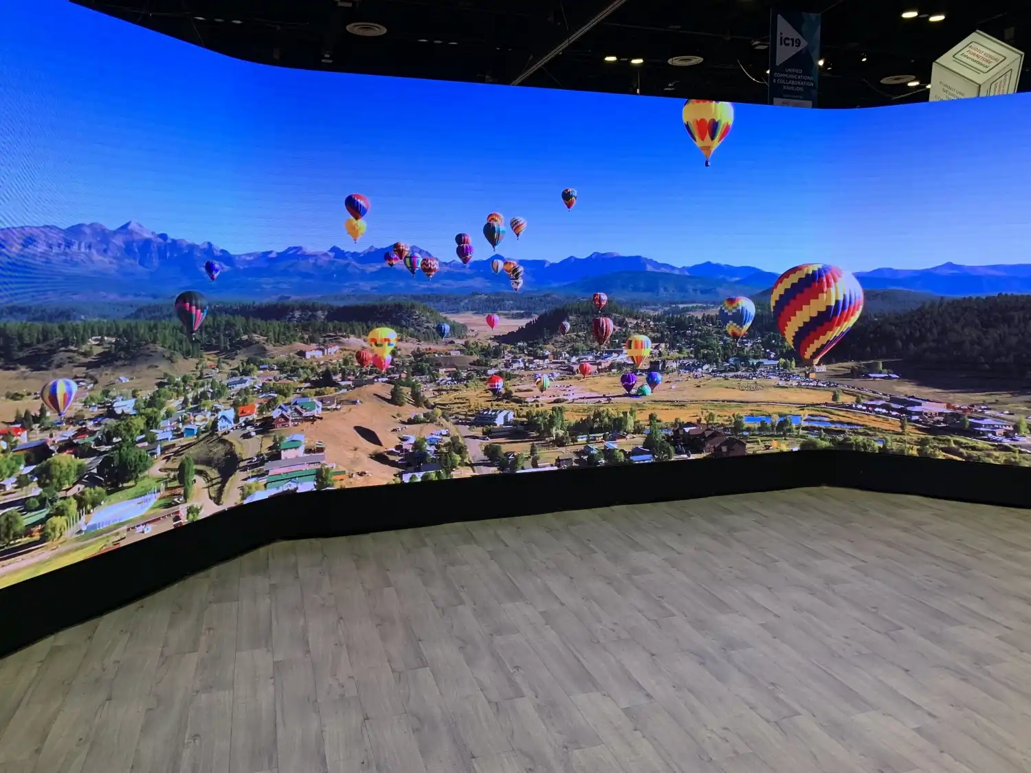 1.8 Pixel Pitch Indoor LED Display Board Project for TV Studio