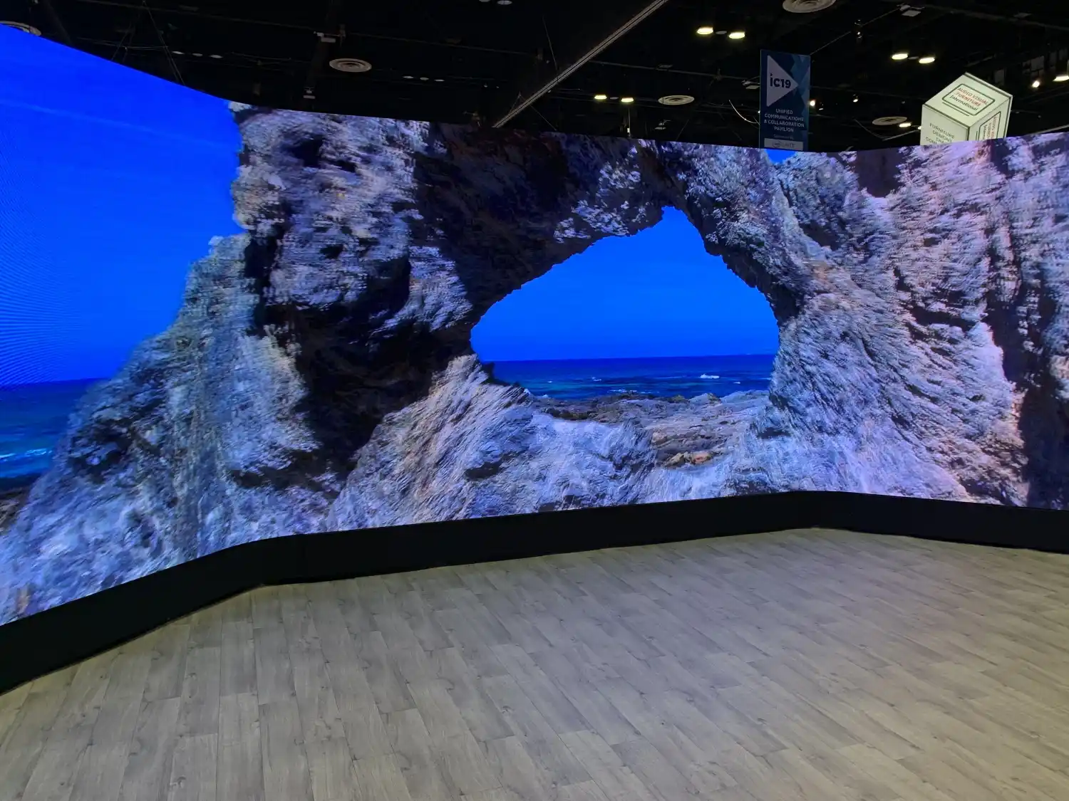 1.8 Pixel Pitch Indoor LED Display Board Project for TV Studio