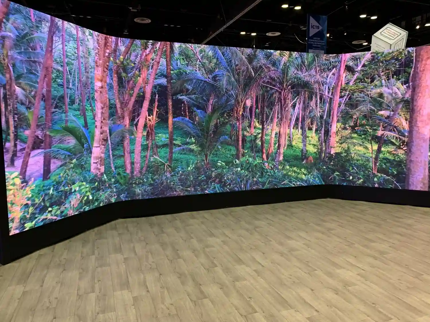 1.8 Pixel Pitch Indoor LED Display Board Project for TV Studio