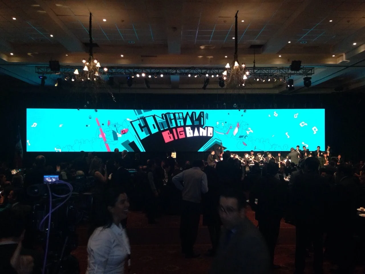 3.91 Pixel Pitch Indoor LED Display Board Project for Events Rental