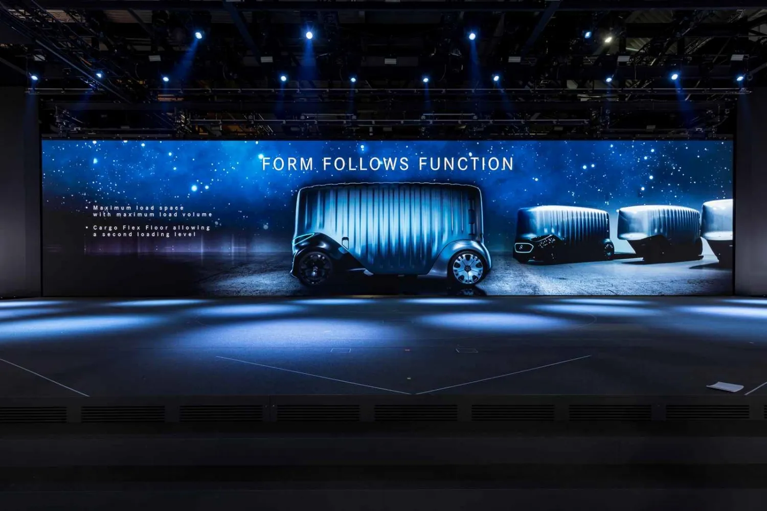2.97 Pixel Pitch Indoor LED Display Board Project for Daimler Truck Show