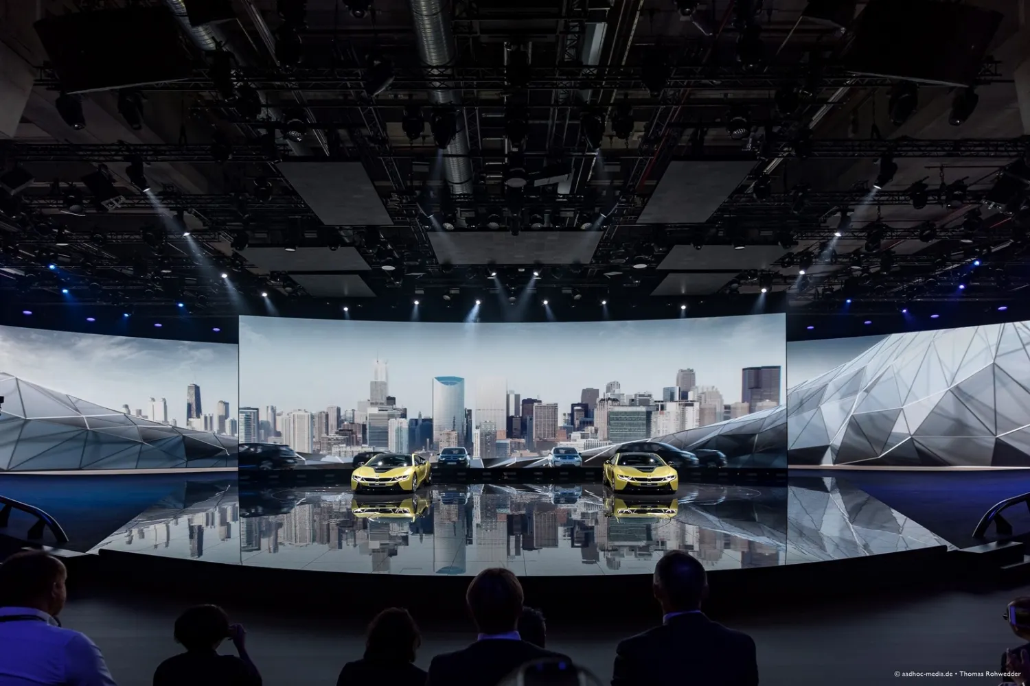 2.6 Pixel Pitch Indoor LED Display Board Project For BMW Car Conference