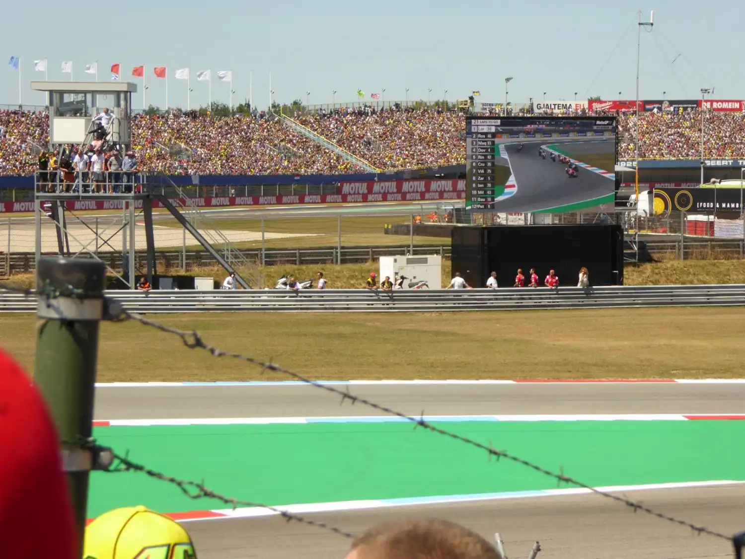 4.81 Pixel Pitch Outdoor LED Display Board Project for Moto Race