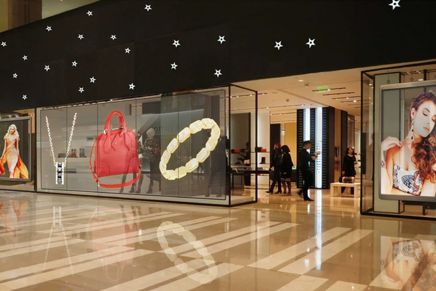 Transparent LED Display Projects