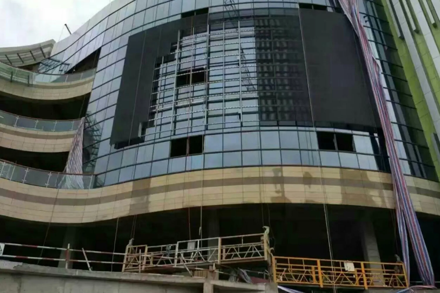 Outdoor Transparent LED Display Board Project
