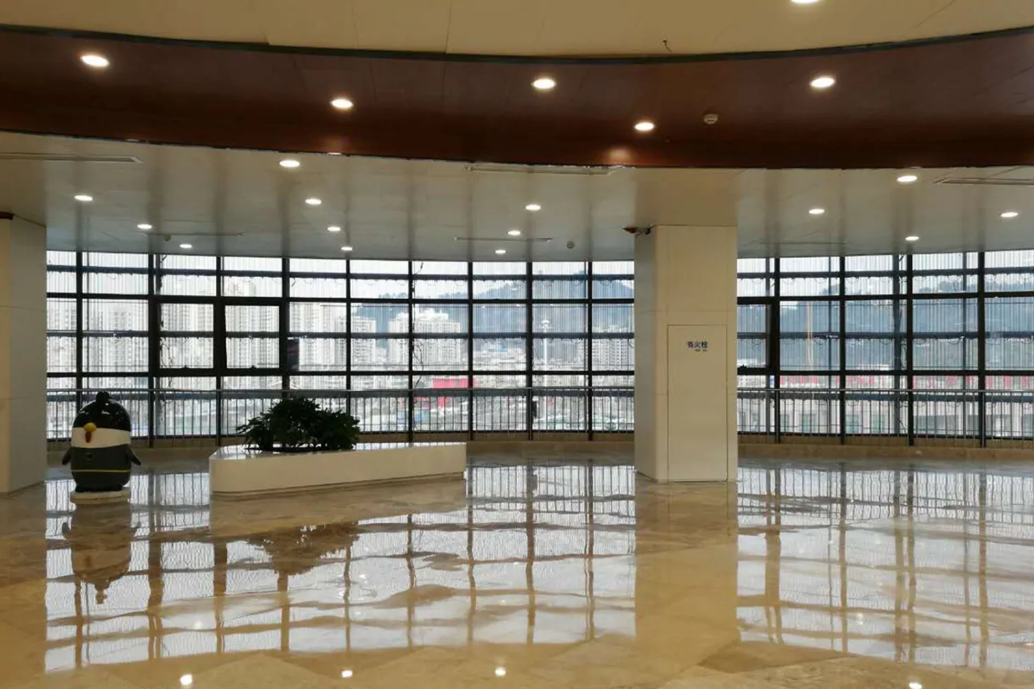 Outdoor Transparent LED Display Board Project